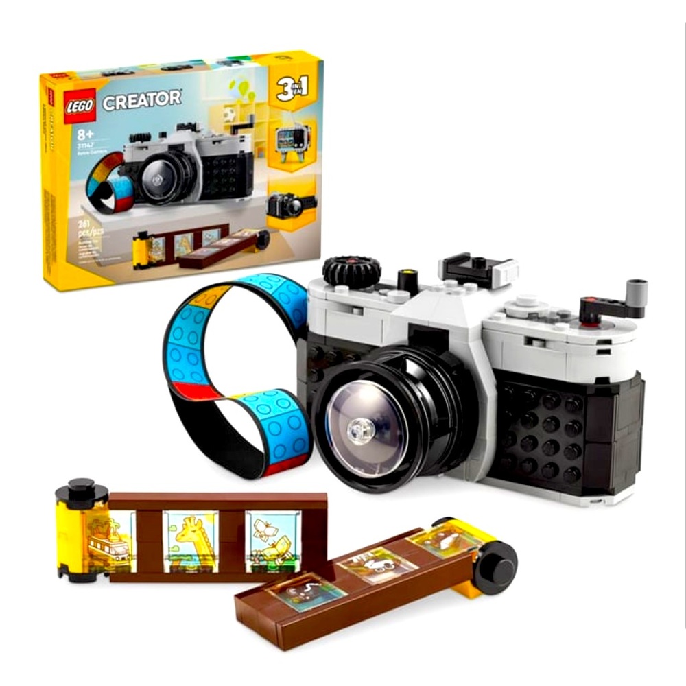 LEGO Creator 3 in 1 Retro Camera Toy 31147